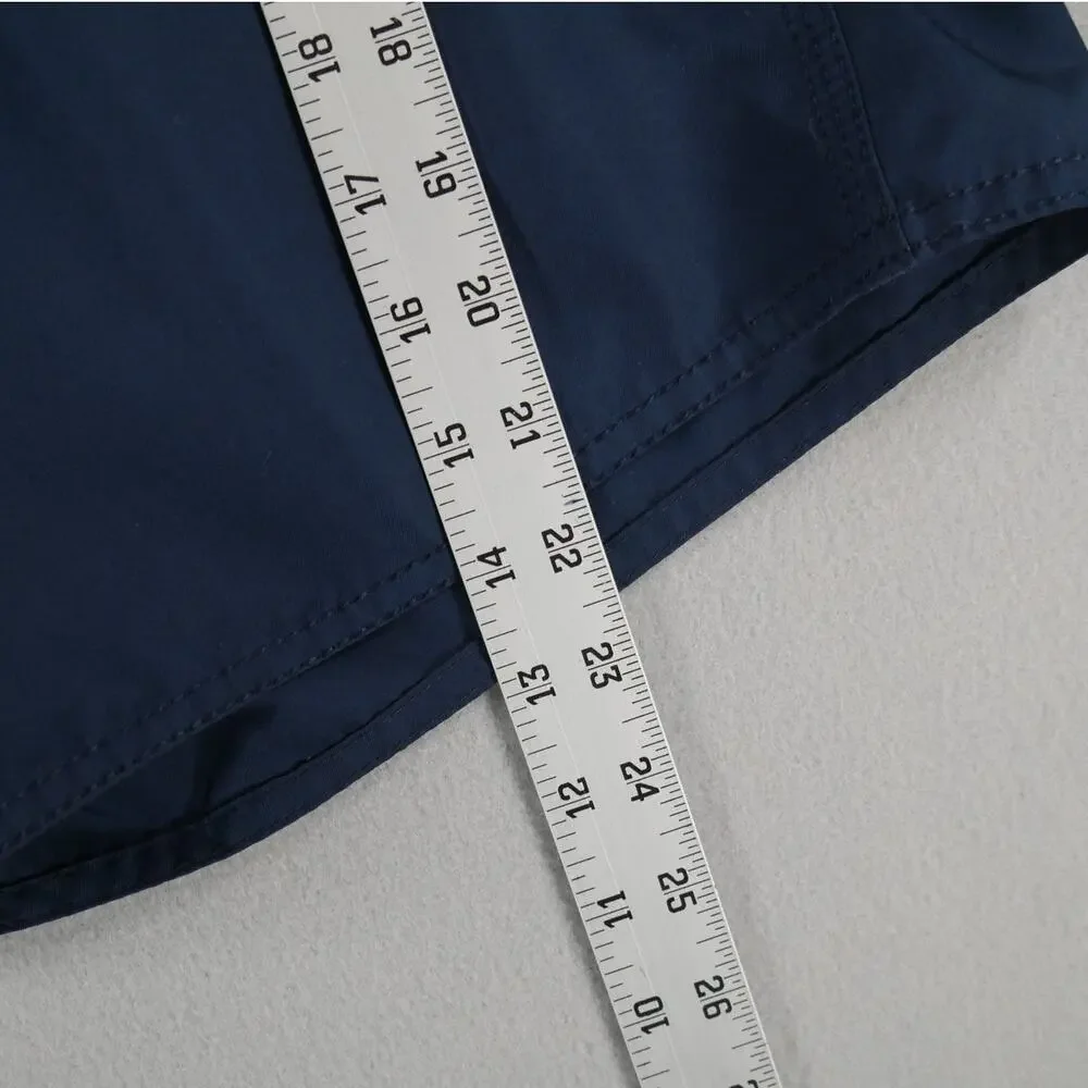 Quiksilver Surf Board Shorts Swim Trunks‎ Men's Size 38 Navy Blue / Light Blue